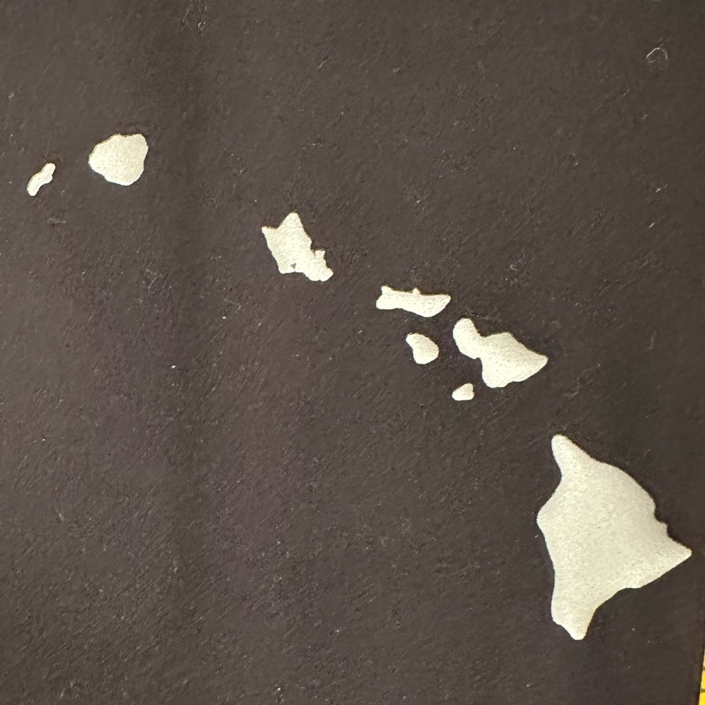 Lululemon Aloha Hawaii 🌺 Align Leggings w/ Rare SILVER 🌟 islands 🏝️